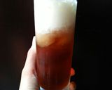 Hình bước làm 3 của món Hồng trà milk foam