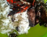 Foto langkah ke 2 dari resep Cumi masak hitam (menu diet).