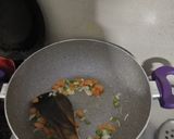 A picture of step 2 of Backed dish vegetable and pineapple macaroni.