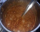 A picture of step 5 of Mushroom masala.