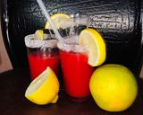 A picture of step 5 of Melonade🍉🍋.