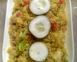 A picture of step 1 of Fried couscous.