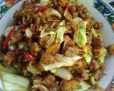Foto langkah ke 5 dari resep Orak arik tempe mix kol & wortel No Msg.
