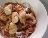 รูปขั้นตอนการทำที่ 5 ของ 🥘ขนมจีนน้ำยาปลากระป๋อง