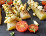 Foto del paso 4 de la receta: Puerros gratinados con huevo