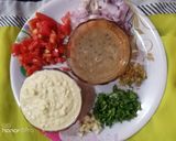 चने की दाल वाली सब्जी (Chane ki dal wali sabzi recipe in Hindi) रेसिपी चरण 1 फोटो