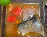 Foto del paso 5 de la receta: Caldo de pescado y mariscos
