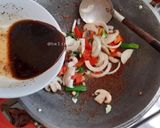 Foto langkah ke 10 dari resep Blackpepper Beef - Sapi Lada Hitam.