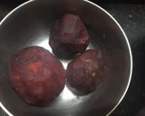 A picture of step 1 of Beetroot Juice.