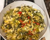 รูปขั้นตอนการทำที่ 4 ของ ผักกาดดองผัดไข่