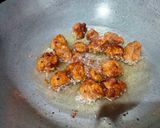 A picture of step 3 of Mushroom pops with honey garlic dip.