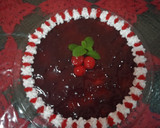 Foto del paso 12 de la receta: Cheesecake de cereza para Navidad