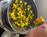 ફણસી બટાકા નું શાક (Dry French beans and potato Sabji recipe in Gujarati) રેસીપી સ્ટેપ5ફોટો