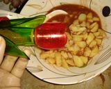 A picture of step 6 of Aloo chaat and kharboonana chaat.