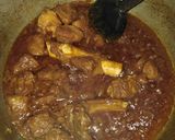 A picture of step 3 of Keri wala Aloo gosht.