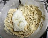 A picture of step 2 of Achari Khaman Dhokla.