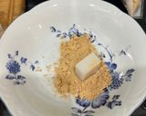 Hình bước làm 4 của món Warabi Mochi bằng Bột Sắn Dây