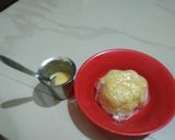 A picture of step 2 of Chitti Kaaja.