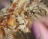 A picture of step 2 of Baingan Bharta (वांग्याचे भरीत).
