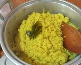 Foto langkah ke 6 dari resep Tumpeng Nasi Kuning.