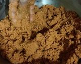 A picture of step 4 of Besan ladoo.