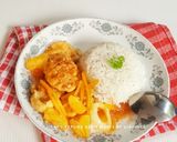 Foto langkah ke 7 dari resep Udang goreng Tepung saus Asam Manis.