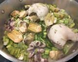 Foto del paso 5 de la receta: Arroz caldoso de sepia y verduras verdes