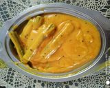 A picture of step 7 of Drumstick Curry.