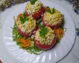 Foto del paso 3 de la receta: Tomates Rellenos Para La Mesa Navideña