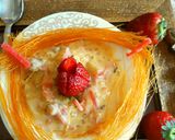 A picture of step 5 of Apple carrot kheer made in jaggery.