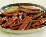 A picture of step 3 of Schezwan sauce.