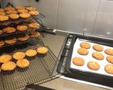 A picture of step 6 of Anzac Cookies.