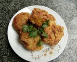 Hình bước làm 8 của món Bánh bí đỏ chiên giòn