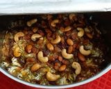 A picture of step 20 of Hyderabadi Chicken Biryani.
