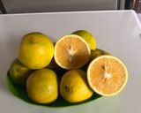 A picture of step 2 of Fresh Orange juice.