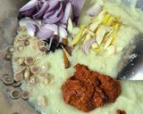 Gambar langkah 1 resipi Rendang pedas ikan tuna.
