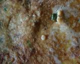 A picture of step 2 of Omelette and Bread 😋.