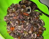 Foto langkah ke 7 dari resep Cumi cumi masak hitam.