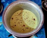 A picture of step 2 of Mango Malai Kulfi.