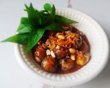 Hình bước làm 4 của món Trứng CÚT lộn xào me