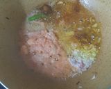 A picture of step 4 of Soya bean curry.