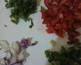 A picture of step 2 of Wet fried omena.
