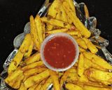 A picture of step 4 of French Fries Style Pakora.
