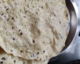 A picture of step 2 of Papad chat.
