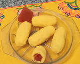 Foto del paso 3 de la receta: Croquetas de polenta rellenas con dulce de membrillo