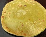 A picture of step 7 of Baby spinach wheat paratha/green paratha.
