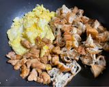 油條肉絲蛋炒飯的食譜步驟4照片