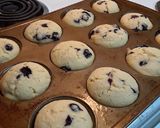 A picture of step 5 of Blueberry Lemon Muffins.