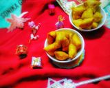 A picture of step 6 of Dry fruits mini samosa.