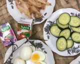 Gambar langkah 12 resipi Nasi Lemuni Sambal Sotong Kembang.